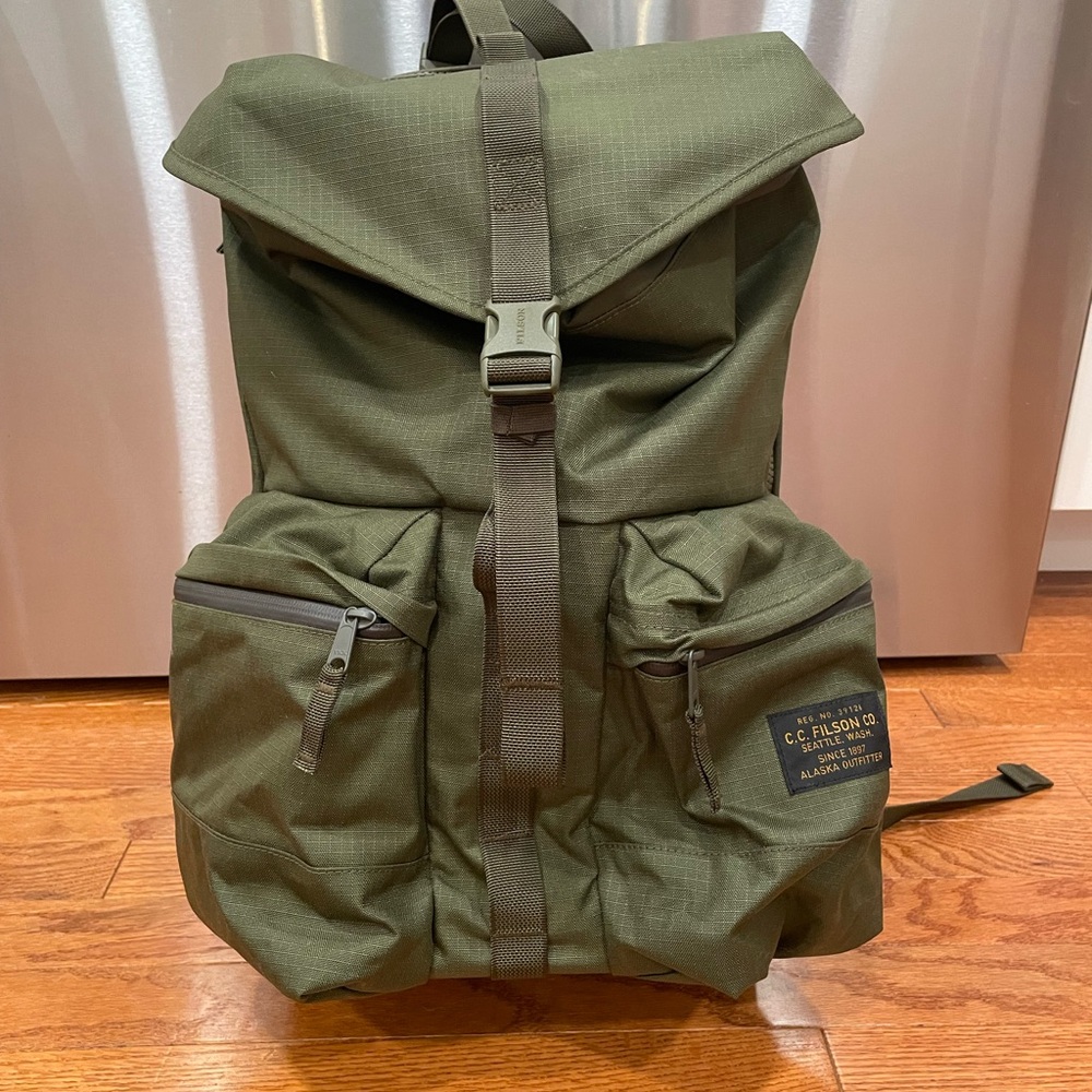 Filson Green Backpack